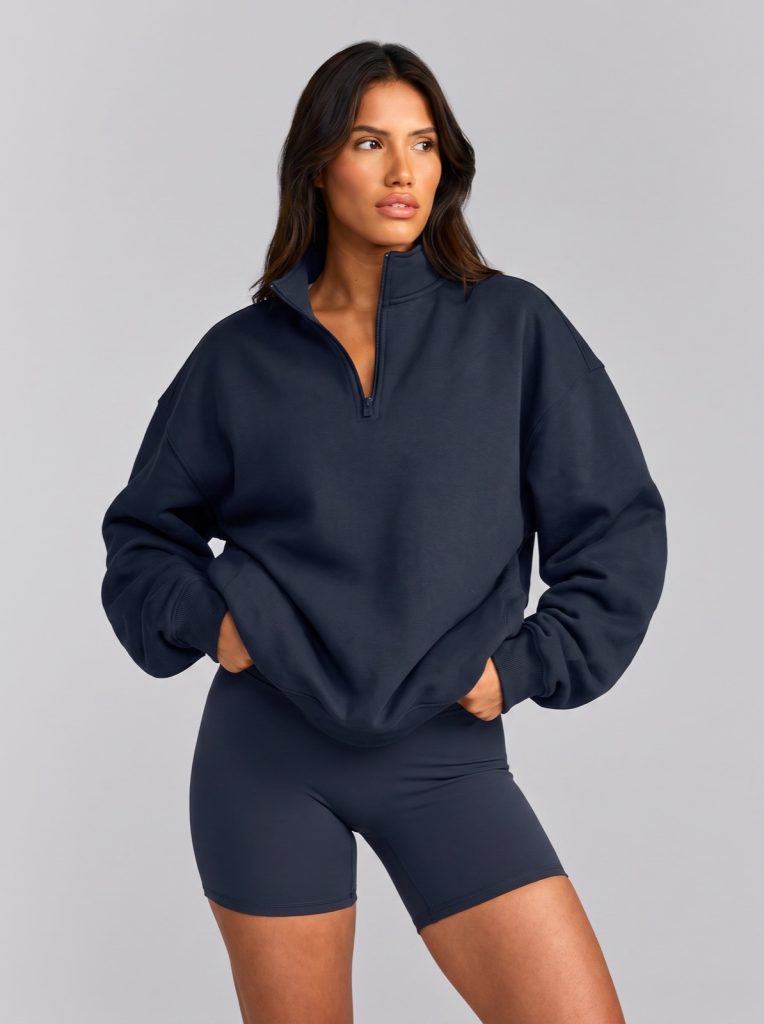 Essentials Cozy Sweatshirt - Navy