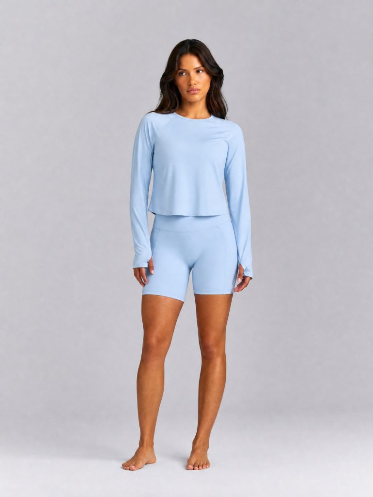 Precision Long Sleeve Top - Blue