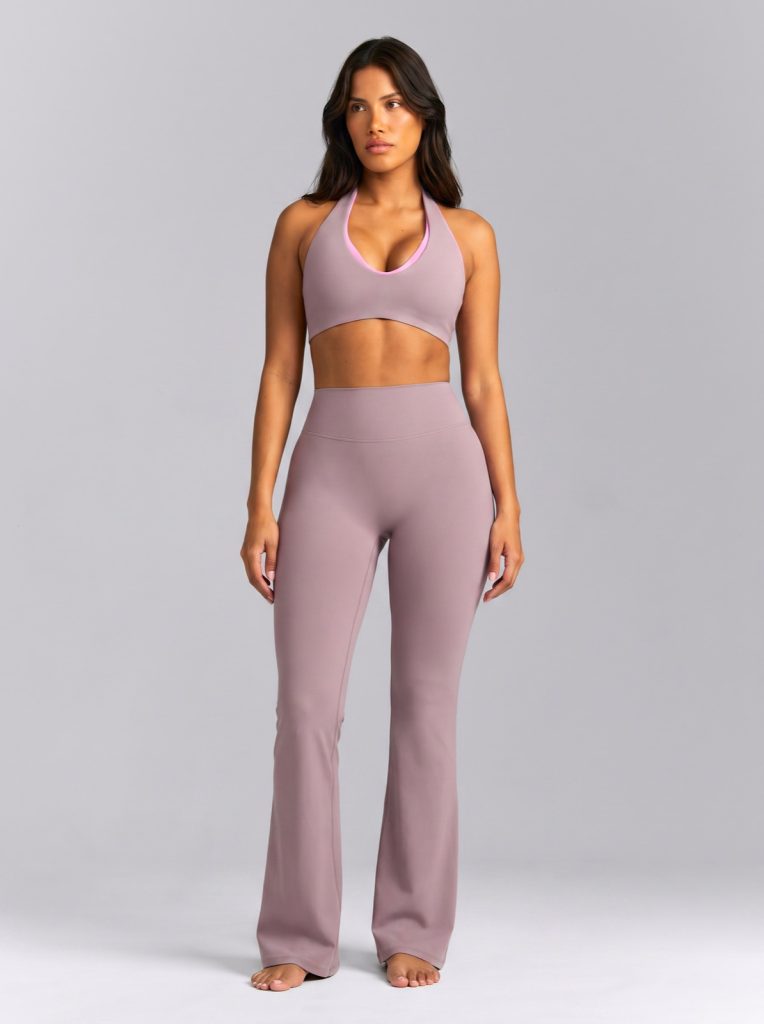 Round Cut Sports Bra - Musk